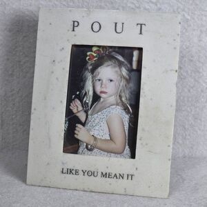Cream Travertine 3x4.5 Picture Frame - Pout Like You Mean It